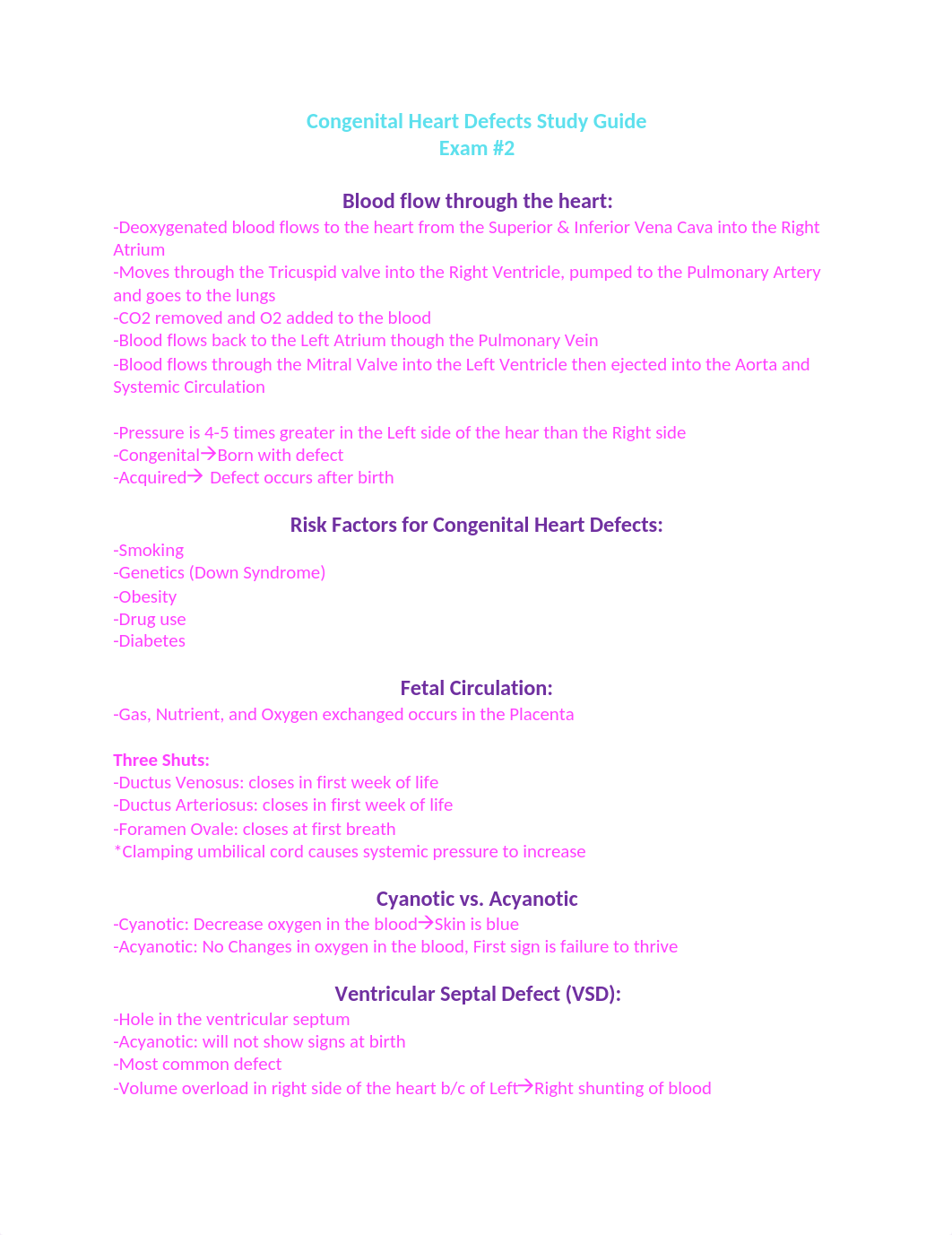 Congenital Heart Defects Study Guide .docx_d0nl54ipdd2_page1