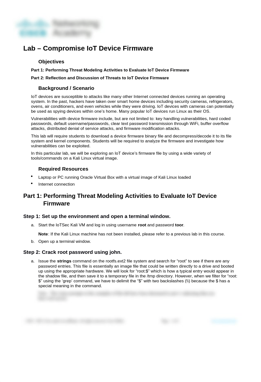 3.2.2.7 Lab - Compromise IoT Device Firmware.docx_d0npc00n5dq_page1