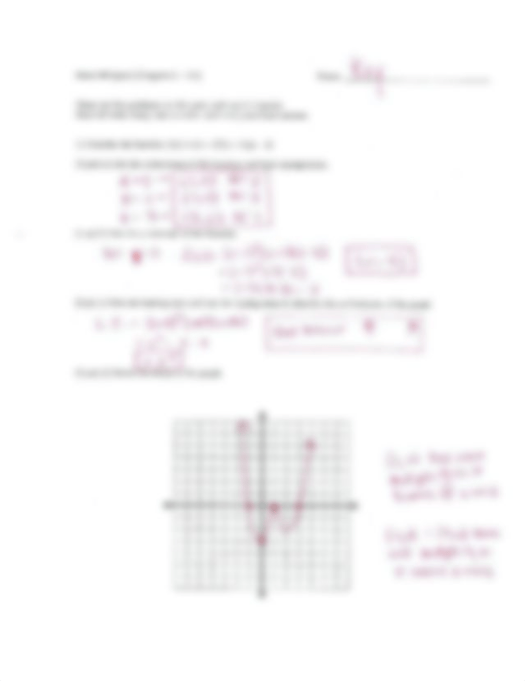 Math 260 Quiz 2 Key on Pre-Calculus_d0nreaa7w2j_page1