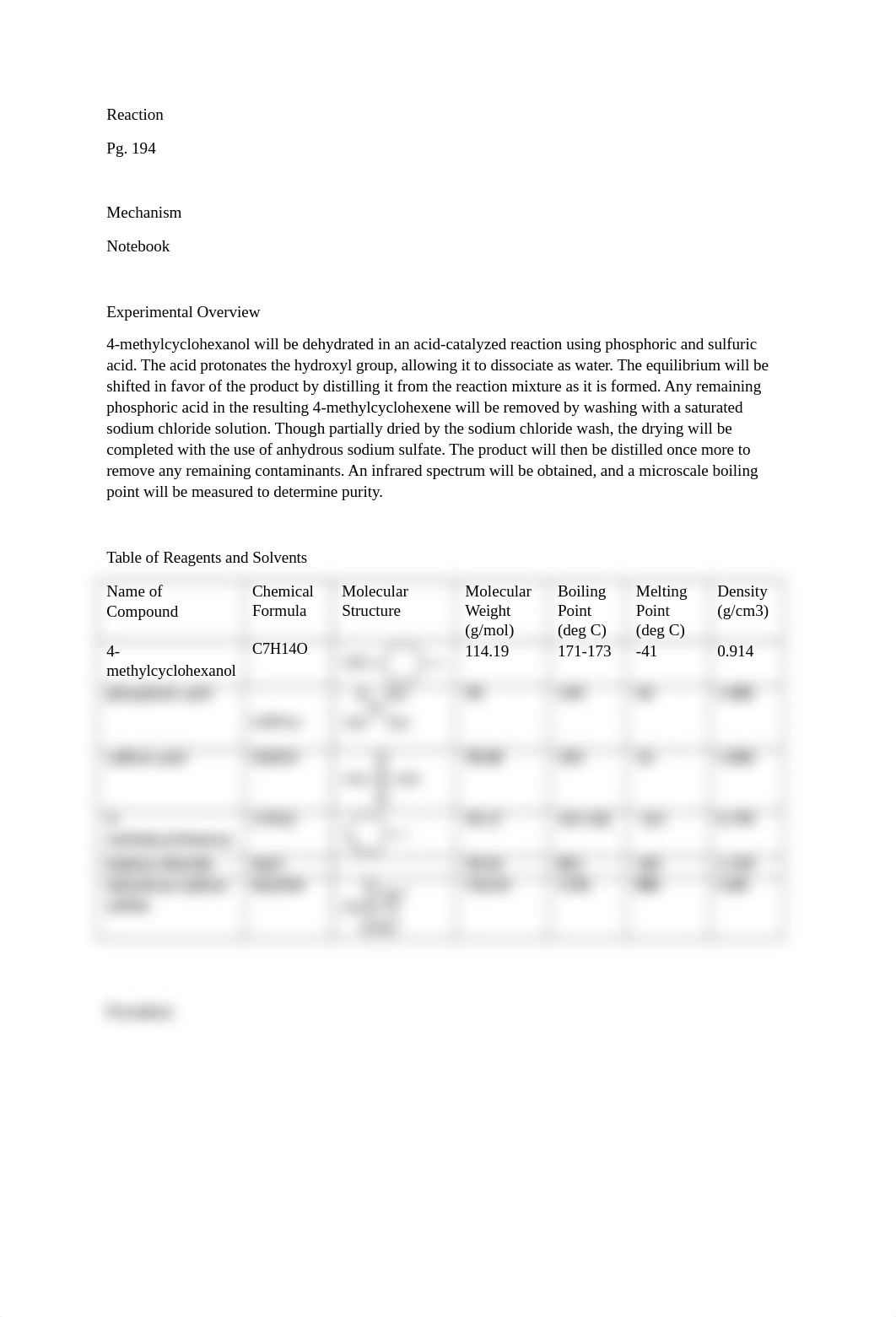 4-Methylcyclohexene Pre Lab_d0nrvqs4fep_page1