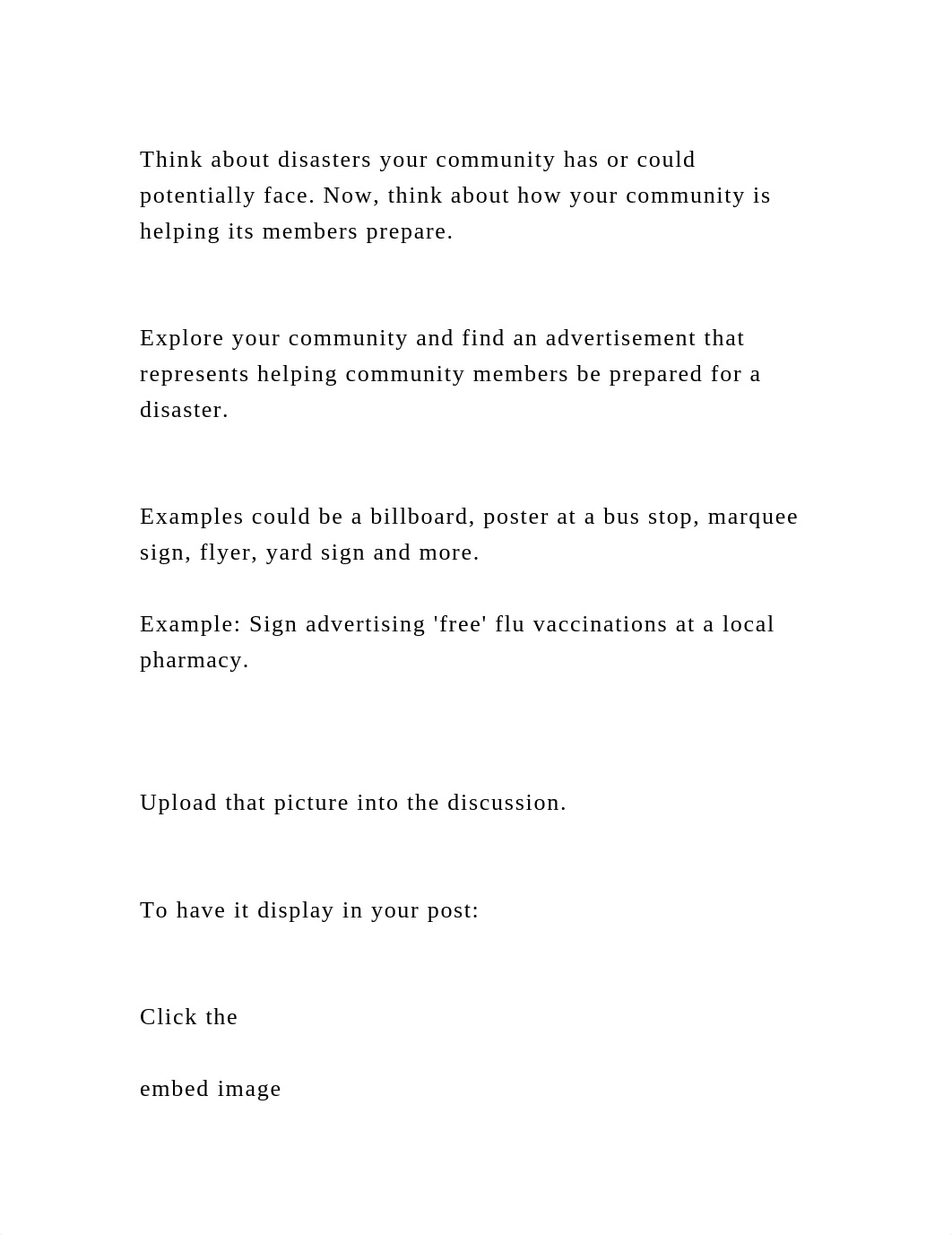 Think about disasters your community has or could potentially face. .docx_d0o1ea5a181_page2
