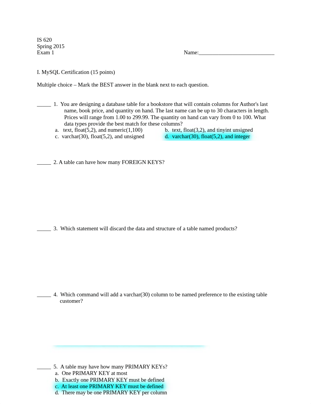 Database Systems - Final Exam.docx_d0o3y0r4kme_page1