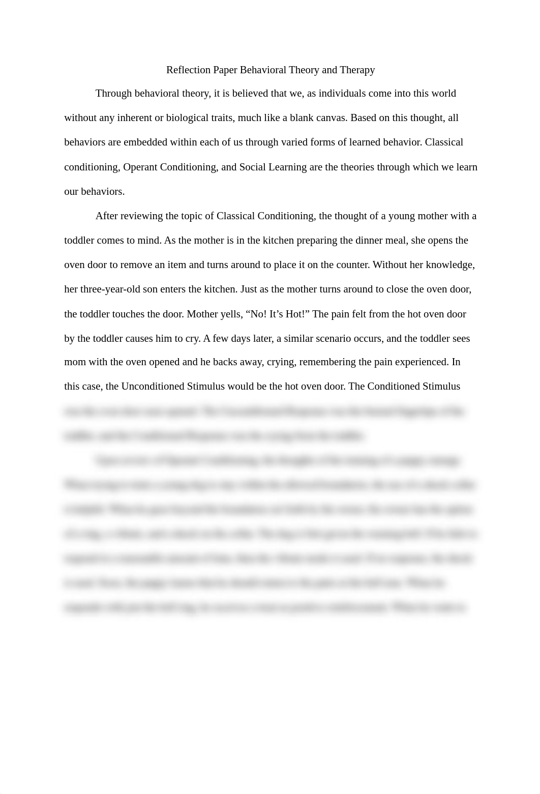 joni_parker_Reflection Paper Behavioral Theory and Therapy.docx_d0ocd04j5xb_page1