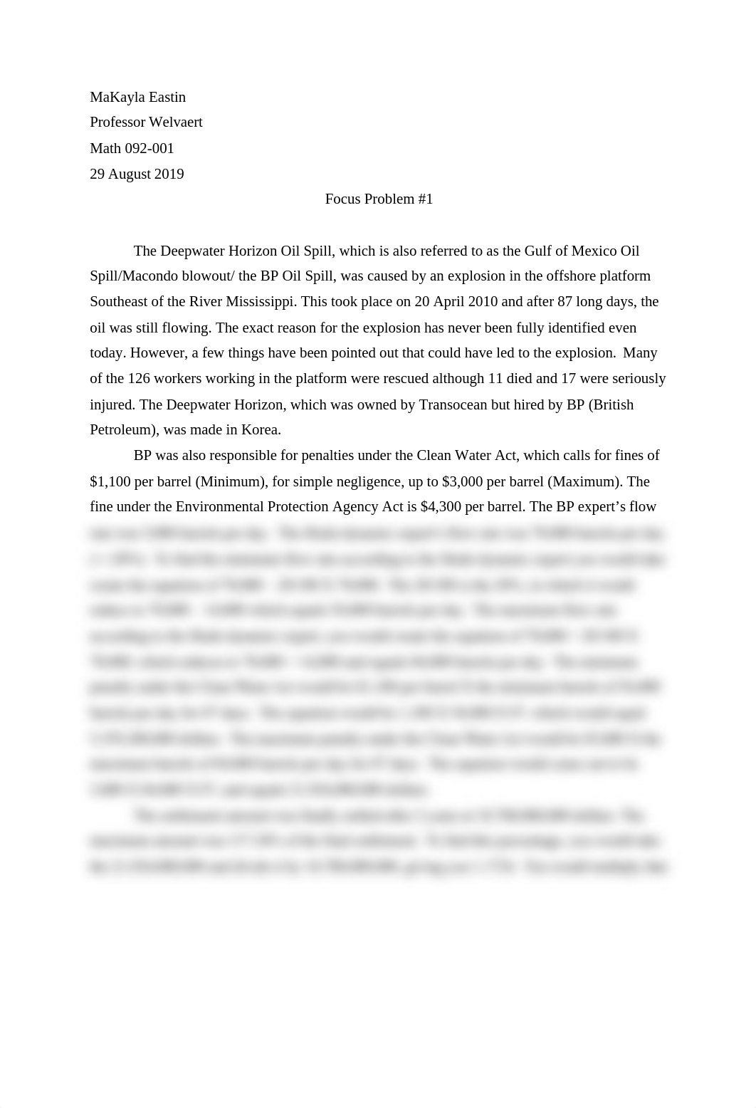 Focus Problem #1 - BP Oil Spill - Math 092-001.docx_d0odvmfq3fy_page1