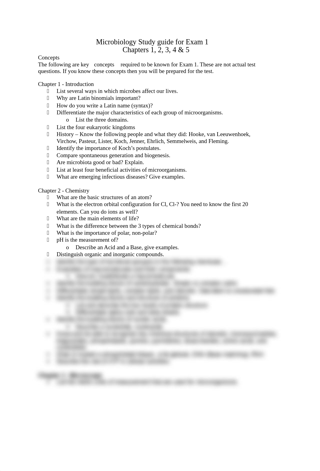 Study guide for Exam 1.docx_d0odyhppvkt_page1