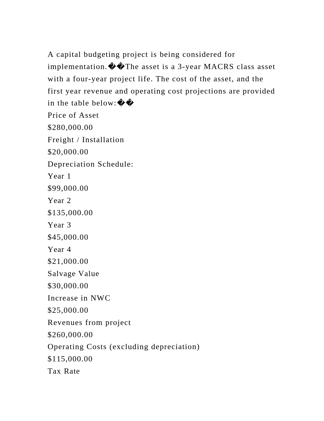 A capital budgeting project is being considered for implementation.�.docx_d0ohhl2sl1e_page2