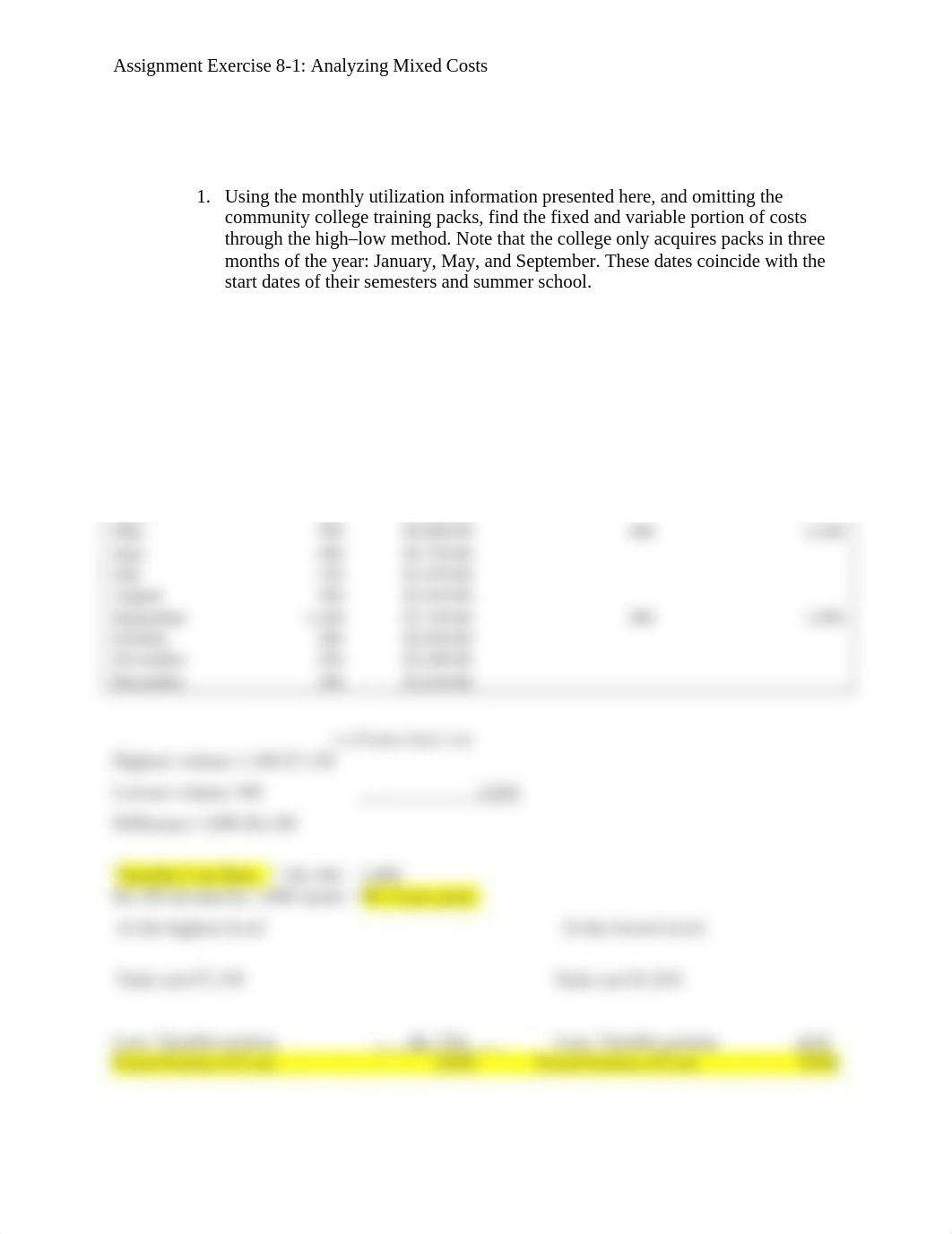 Assignment Exercise 8-1 Analyzing Mixed Costs2.docx_d0ovng61n8t_page1