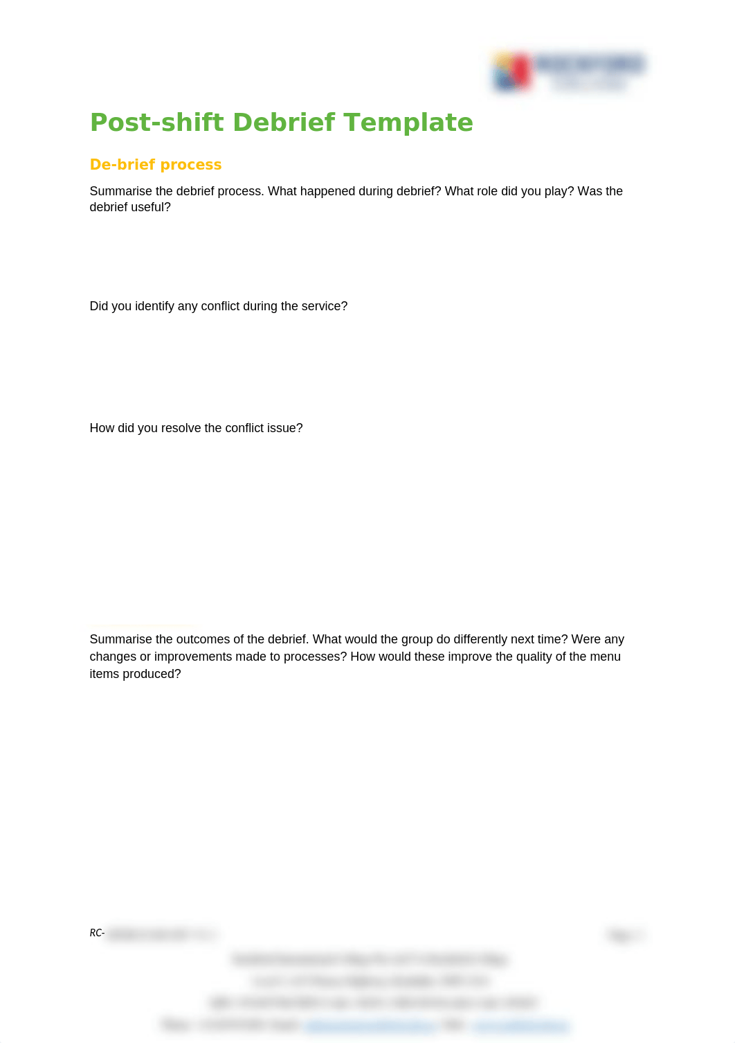 SITHCCC043 Debrief Template_JEANPAMELAPUNO.docx_d0ovw2559u7_page1