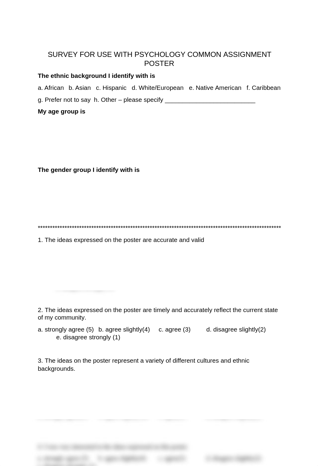 SAMPLE 2 SURVEY TO USE IN PSYCHOLOGY COMMON ASSIGNMENT POSTER.docx_d0p5iubugt3_page1