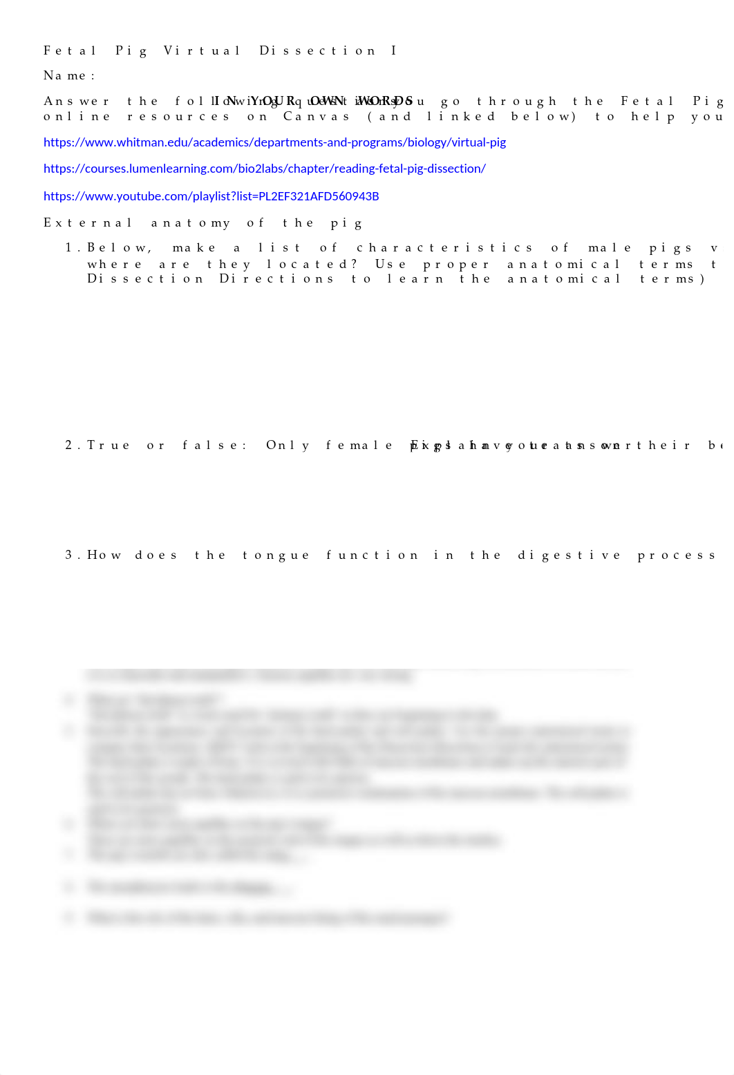 Assignment for Fetal Pig Virtual Dissection I.docx_d0p6b229k93_page1