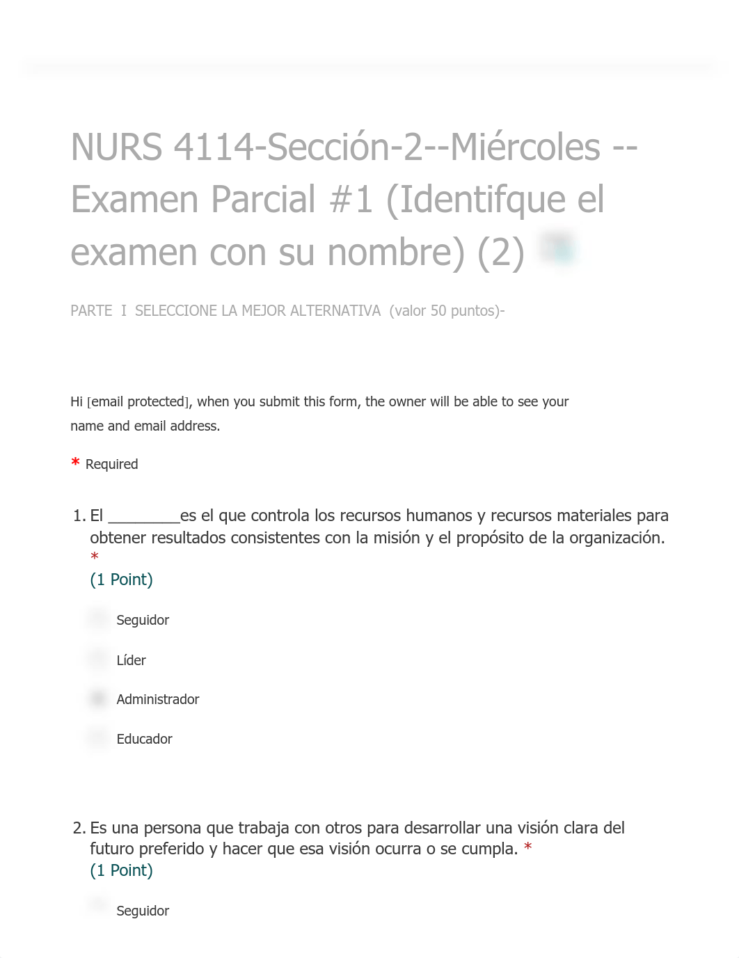 NURS 4114-Sección-2--Miércoles --Examen Parcial #1 (Identifque el examen con su nombre) (2).pdf_d0p9uj695c6_page1