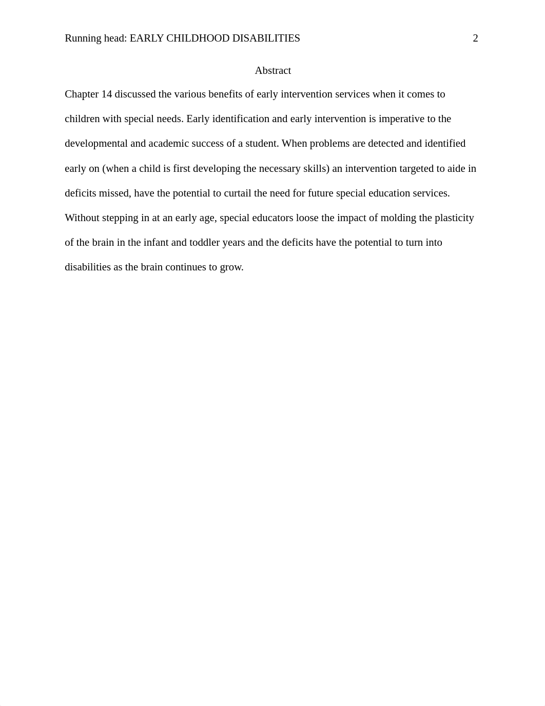 Early Childhood Disabilities.docx_d0pcz436323_page2