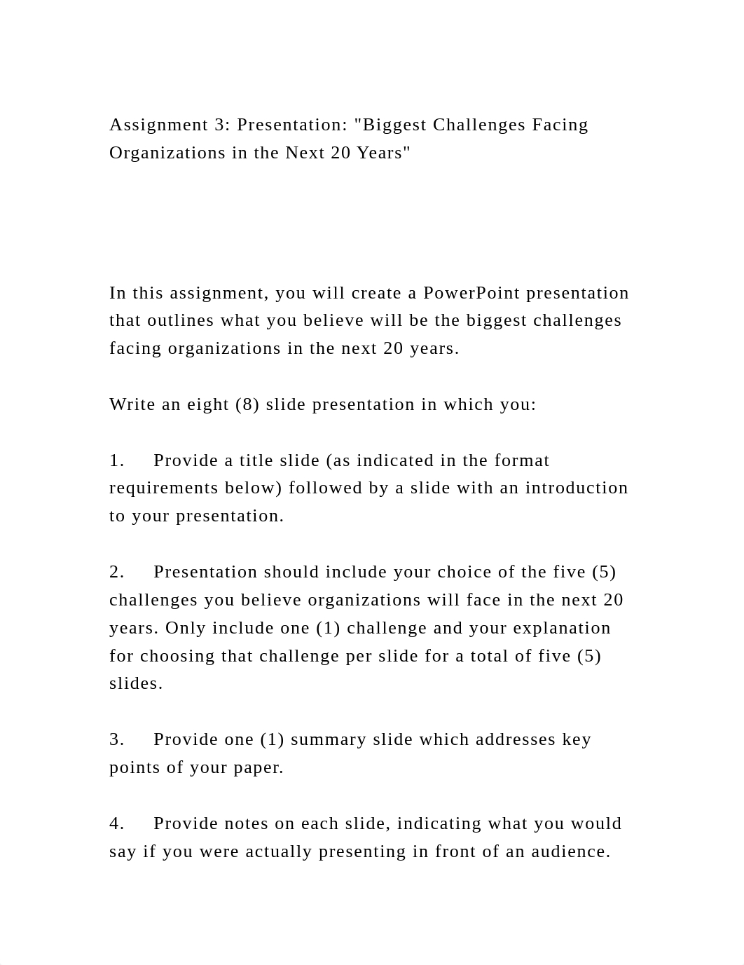 Assignment 3 Presentation Biggest Challenges Facing Organizations.docx_d0q9k2b7ehe_page2