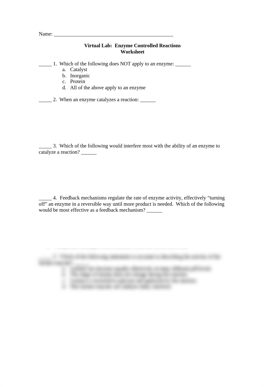 Enzyme Controlled Reactions Worksheet mcgraw hill lab(1).doc_d0qbdcvuwpr_page1