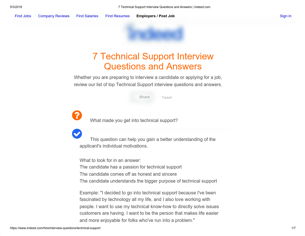 7 Technical Support Interview Questions and Answers _ Indeed.com.pdf_d0qgcstrqv3_page1