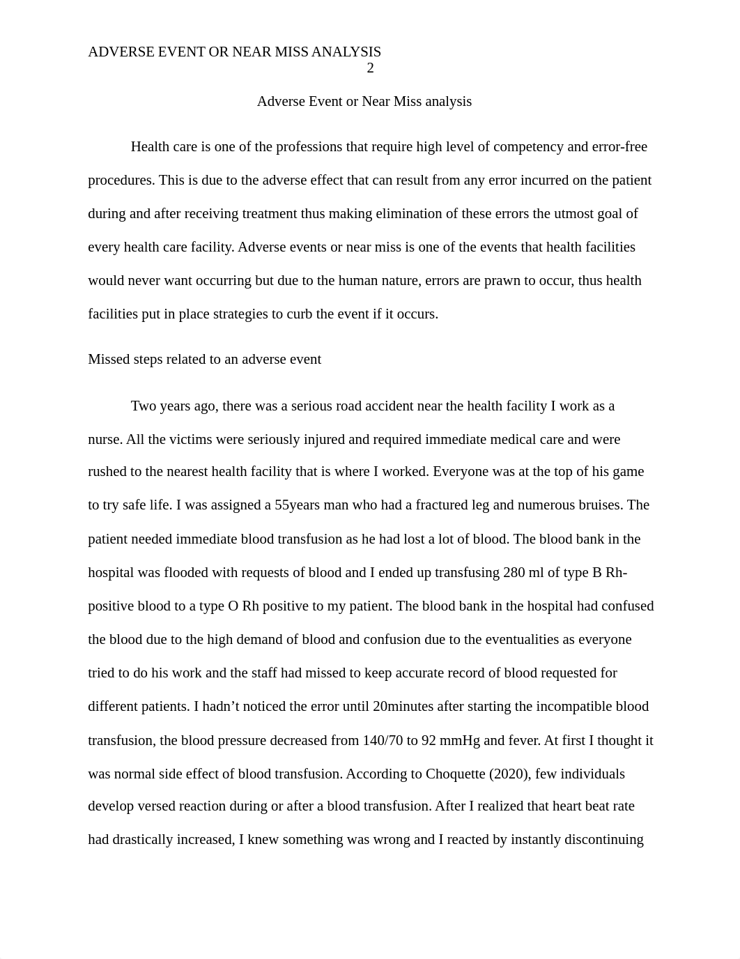 Assignment 1-Adverse event or near miss analysis.docx_d0qq9srlymo_page2