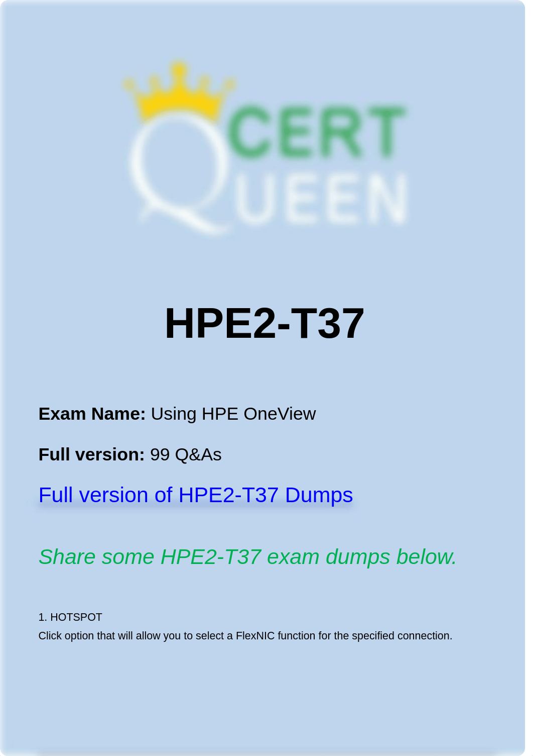 Updated HP HPE2-T37 Exam Real Dumps.pdf_d0qt1qxctq2_page1