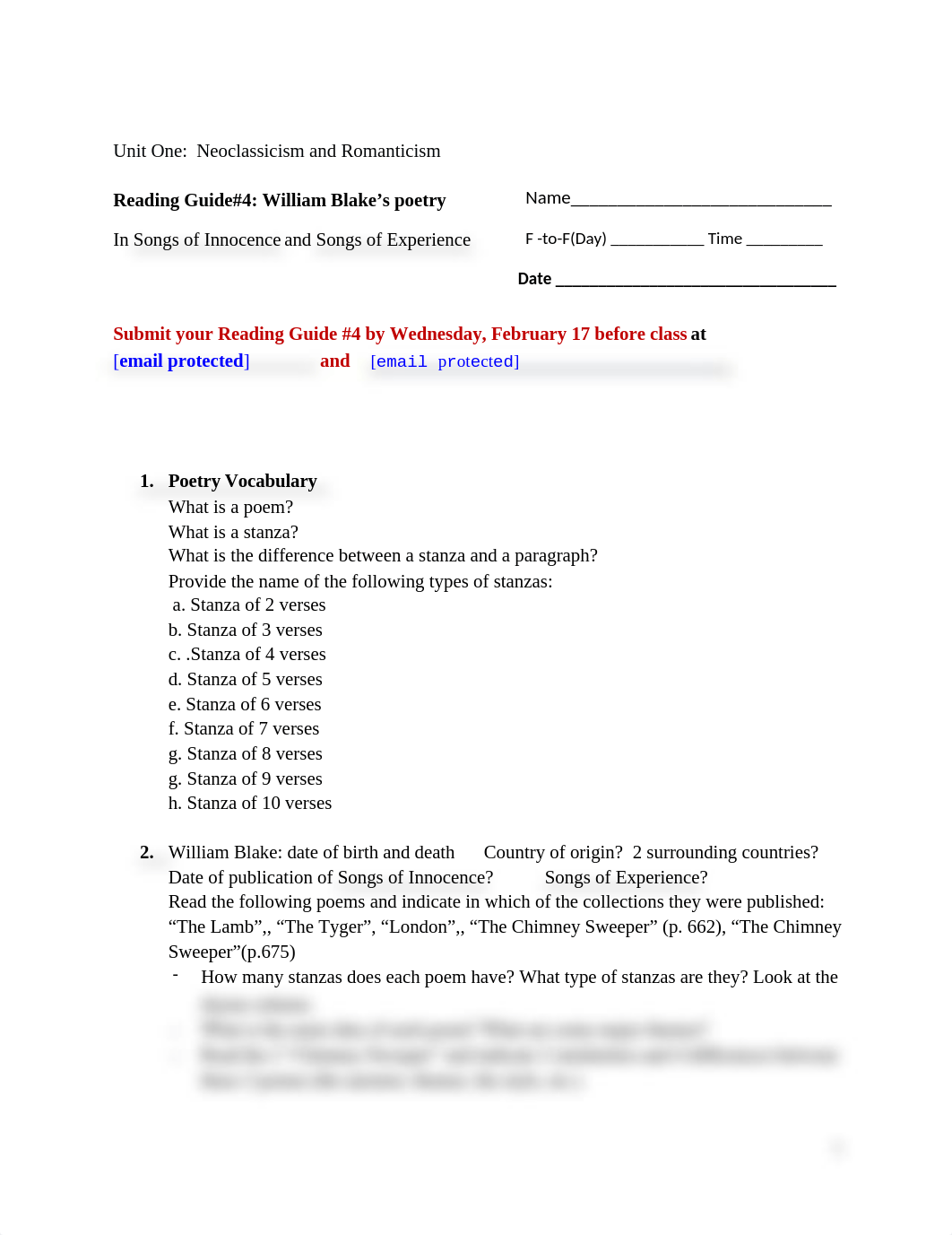 Unit One  Reading Guide for William Blake.docx_d0qv1wf64ed_page1