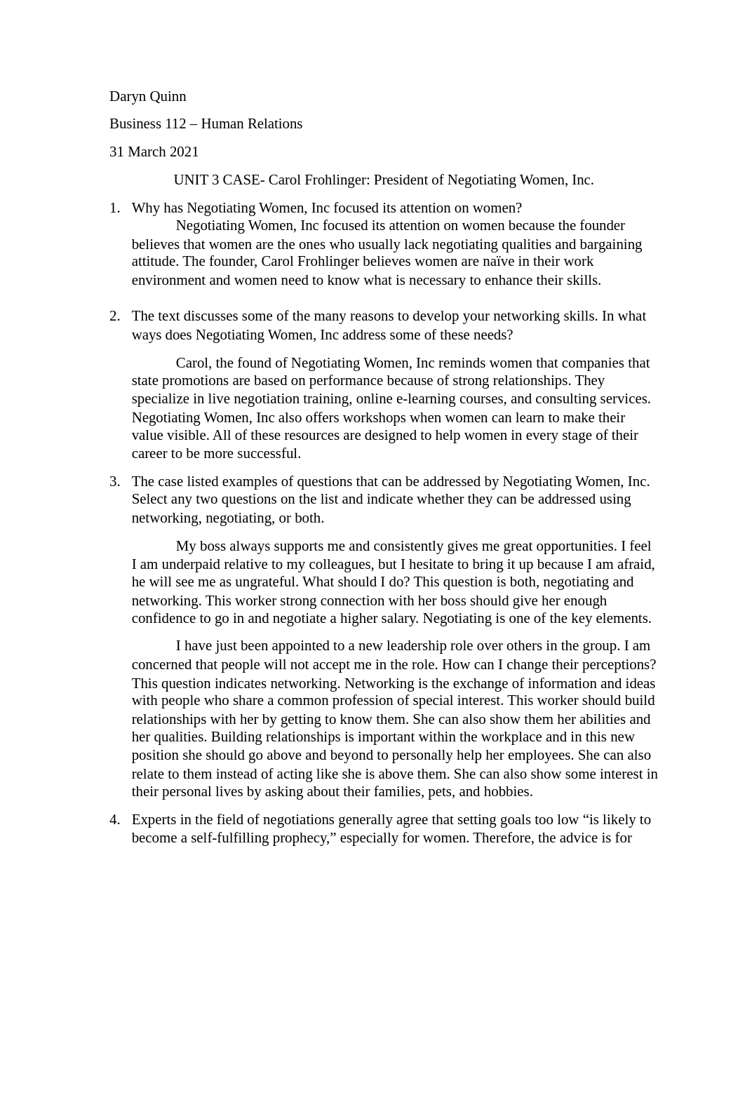 UNIT 3 CASE - Negotiating Women, Inc.docx_d0qxkb0syjx_page1