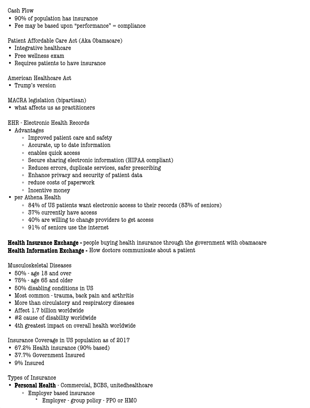 EXAM 1 STUDY GUIDE - Billing and Documentation.pdf_d0r1nih0ng8_page1