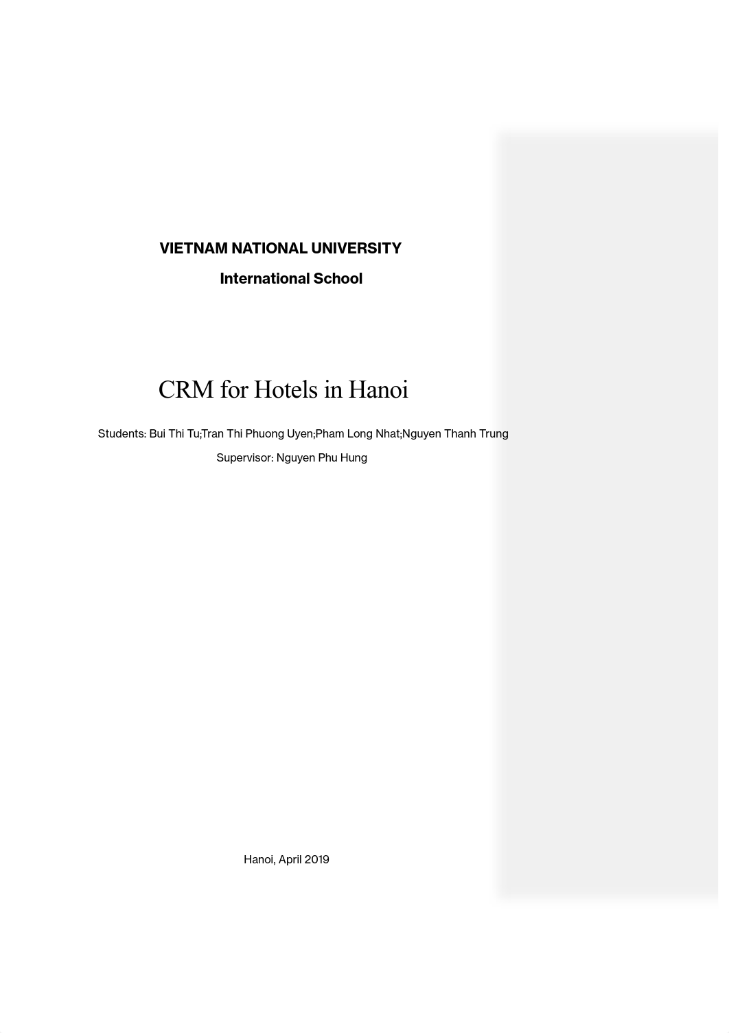 CRM FOR HOTELS - THE CASE OF A25 CHAIN IN HANOI.pdf_d0r2zeyur5i_page1