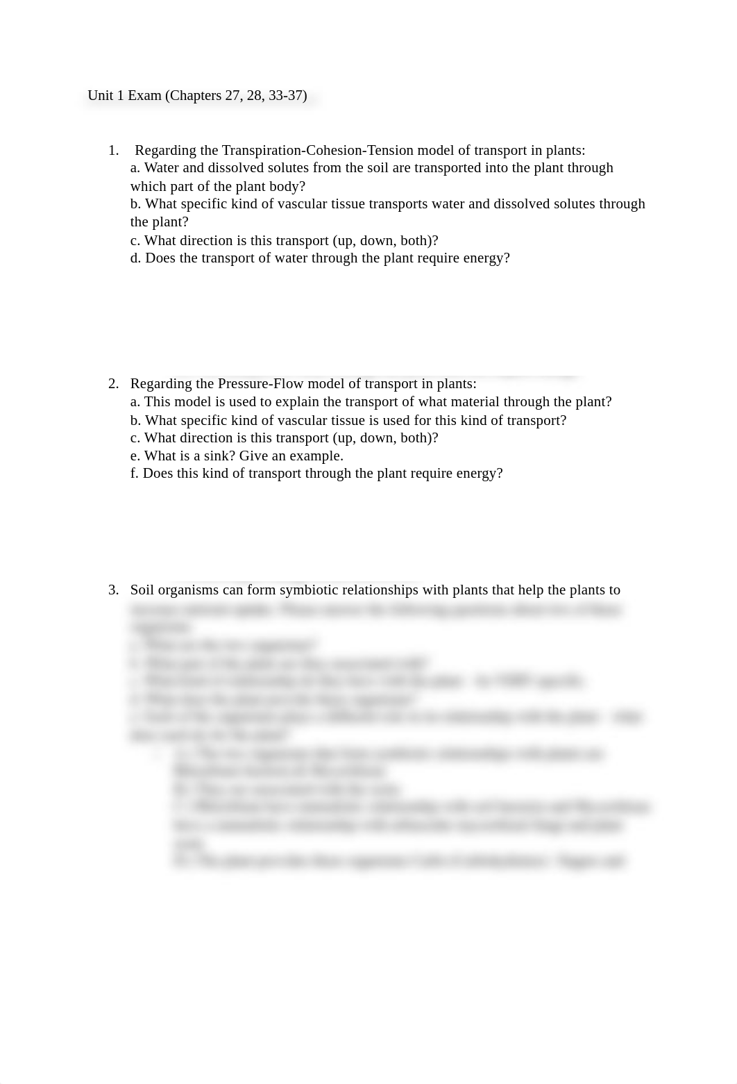 Unit 1 Exam - Bio 1120.docx_d0ramy0hdtp_page1