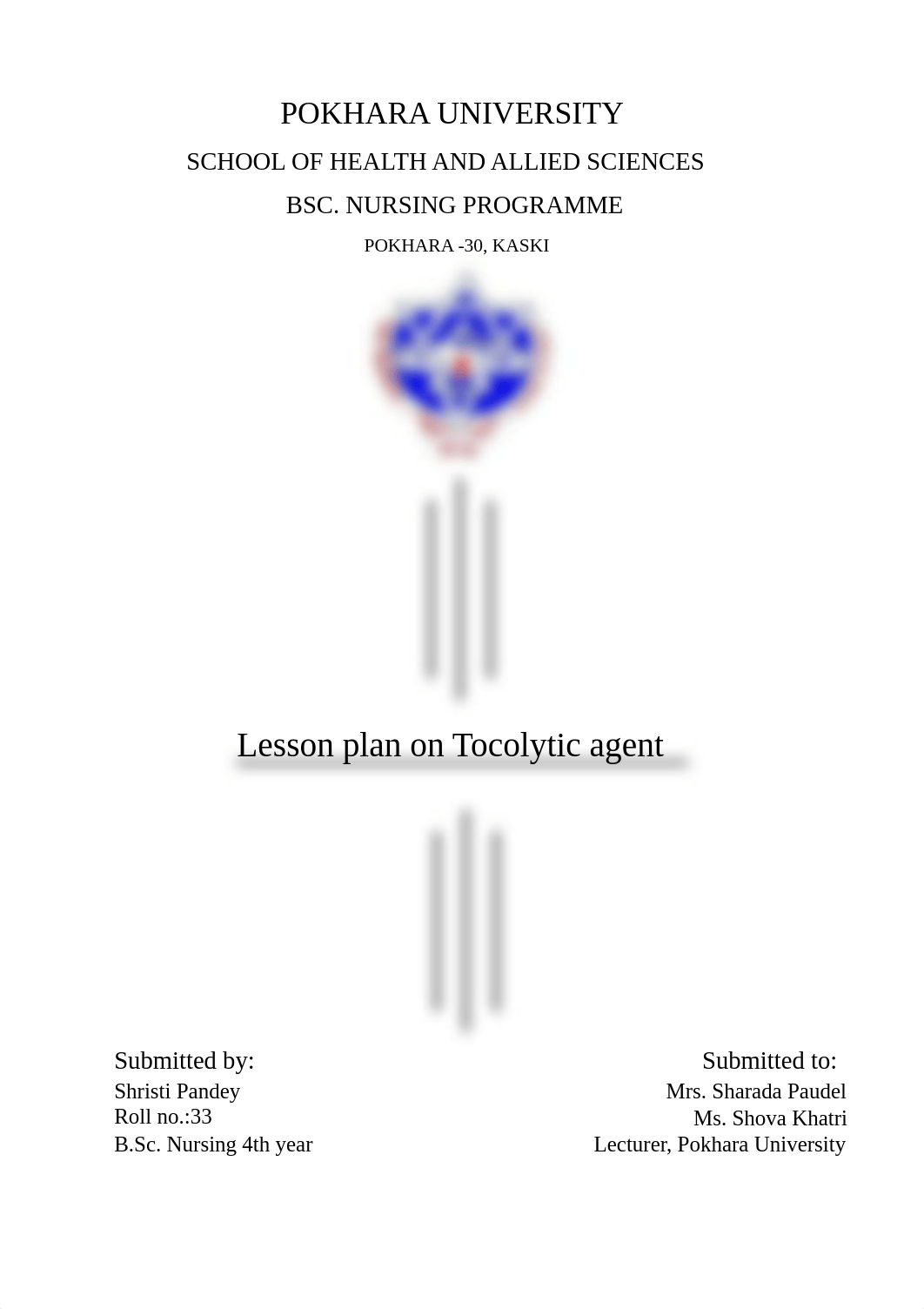 Lesson Plan on Tocolytic Agents-Shristi Pandey.pdf_d0rrjxp4lro_page1