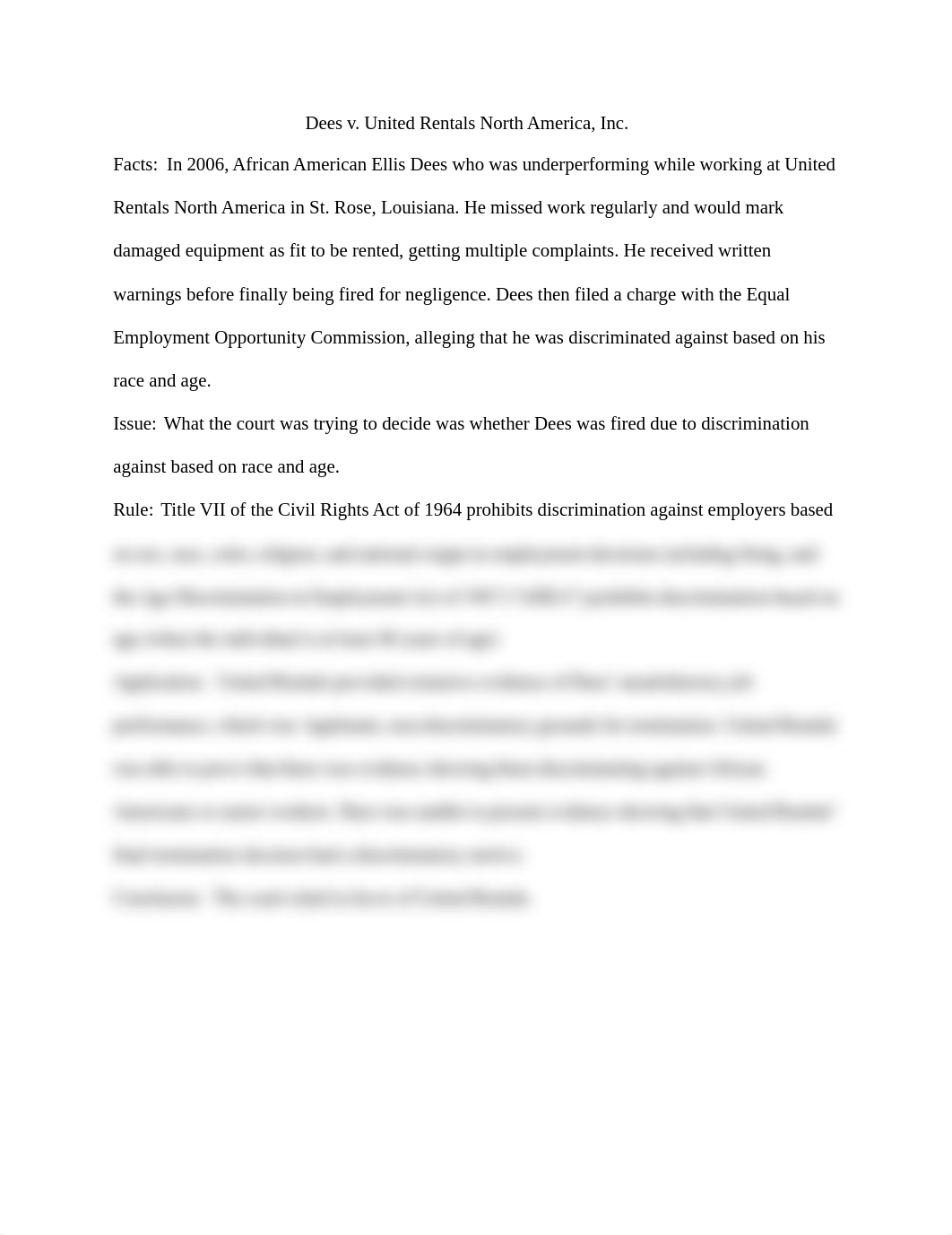 Brief_ Dees v. United Rentals North America, Inc..docx_d0rzl70q1hm_page1