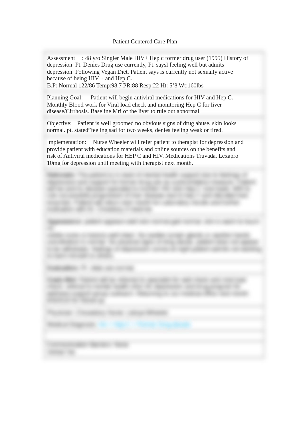 Patient Centered Care Plan .docx_d0s5l0hluym_page1
