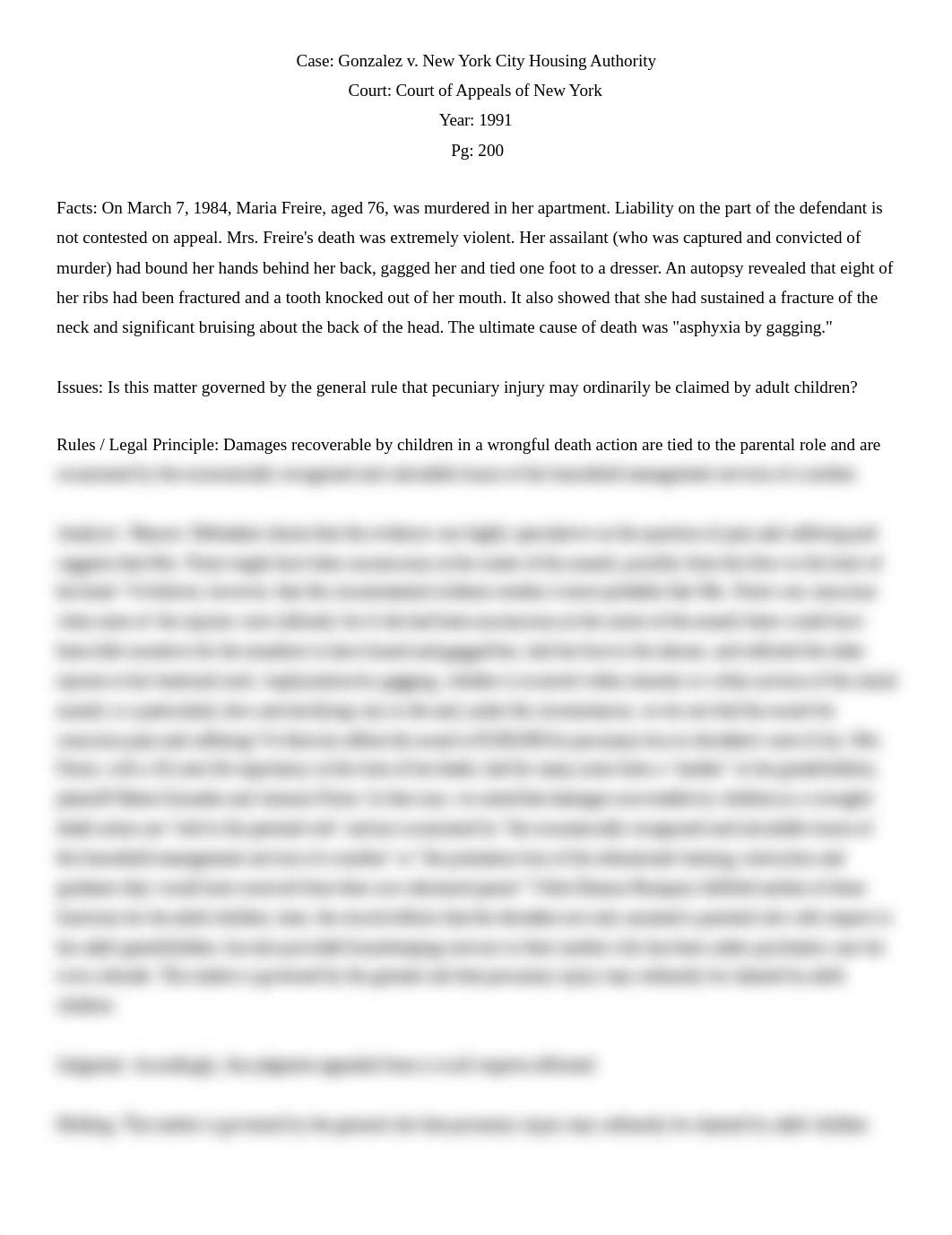 Torts -  Gonzalez v. New York City Housing Authority.docx_d0spwip1qmo_page1