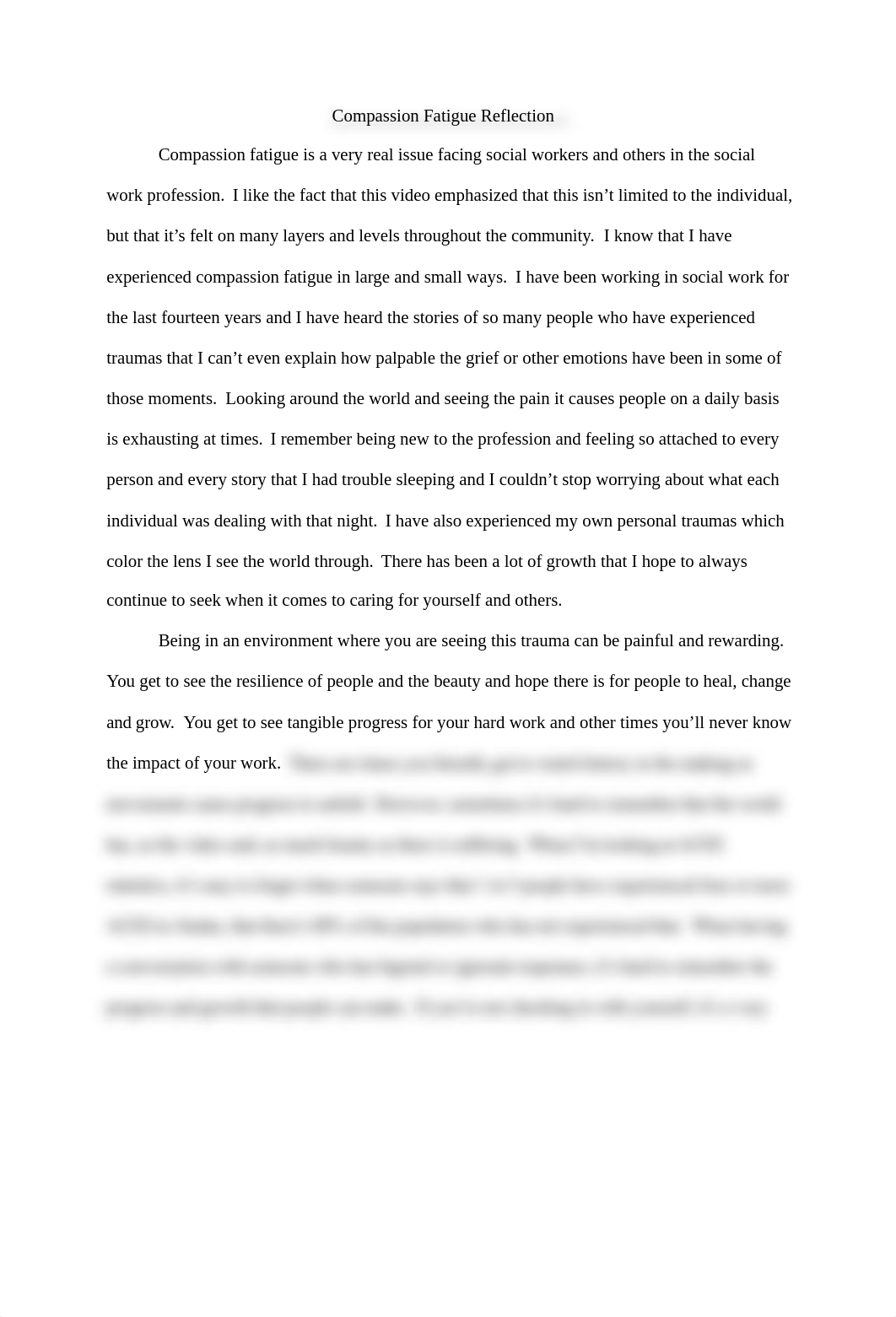 KClark Compassion Fatigue Reflection.docx_d0stcjbme7v_page1