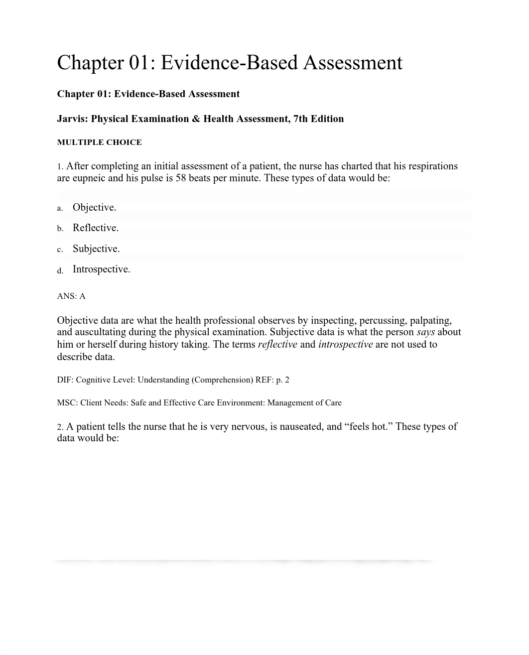 Health assessment Practice questions study guide .pdf_d0t2ysxquv6_page1