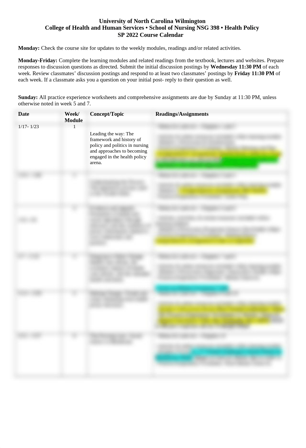 NSG398 Course Calendar.docx_d0tbx3mmdgv_page1