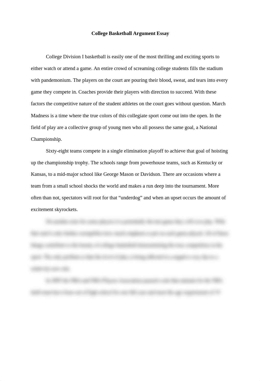 College Basketball Argument Essay_d0ti6kczk2o_page1