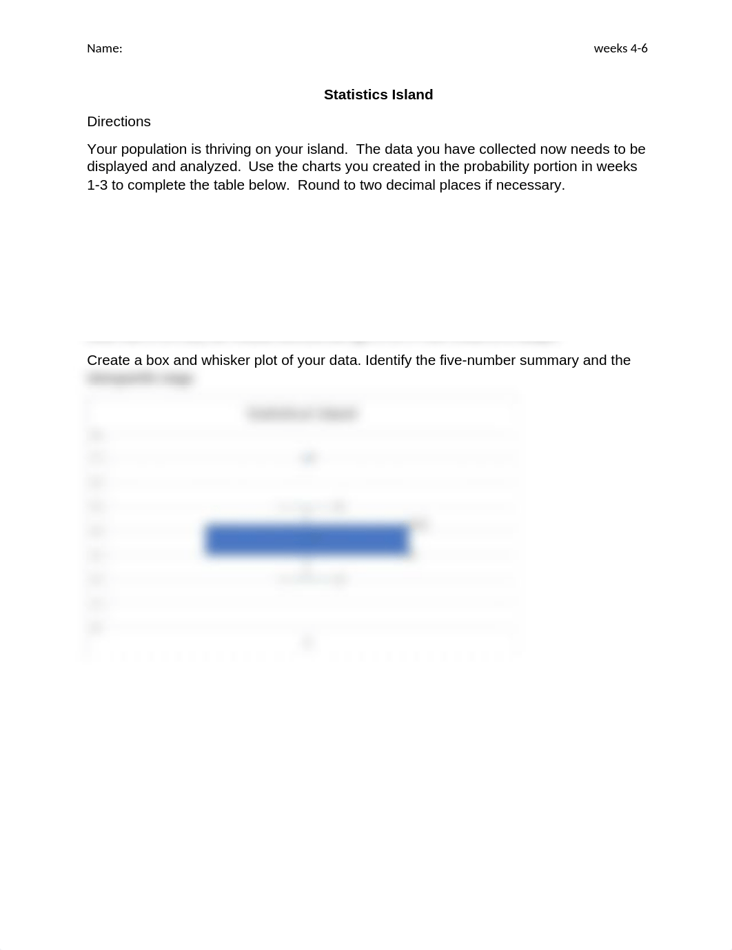 MAT 205 Project 2 Statistics island.docx_d0tp7jhw8jb_page1