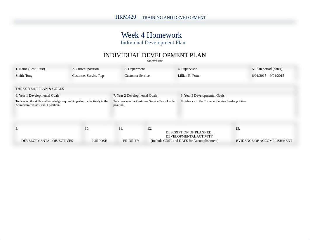 HRM420 W4 Homework Individual Development Plan.docx_d0tps4hk2jd_page1