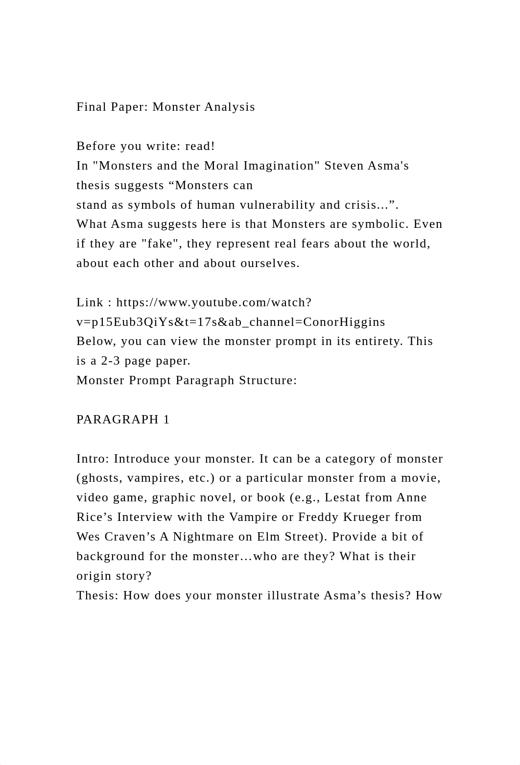 Final Paper Monster Analysis Before you write read! In Mo.docx_d0ts0jeqxhz_page2