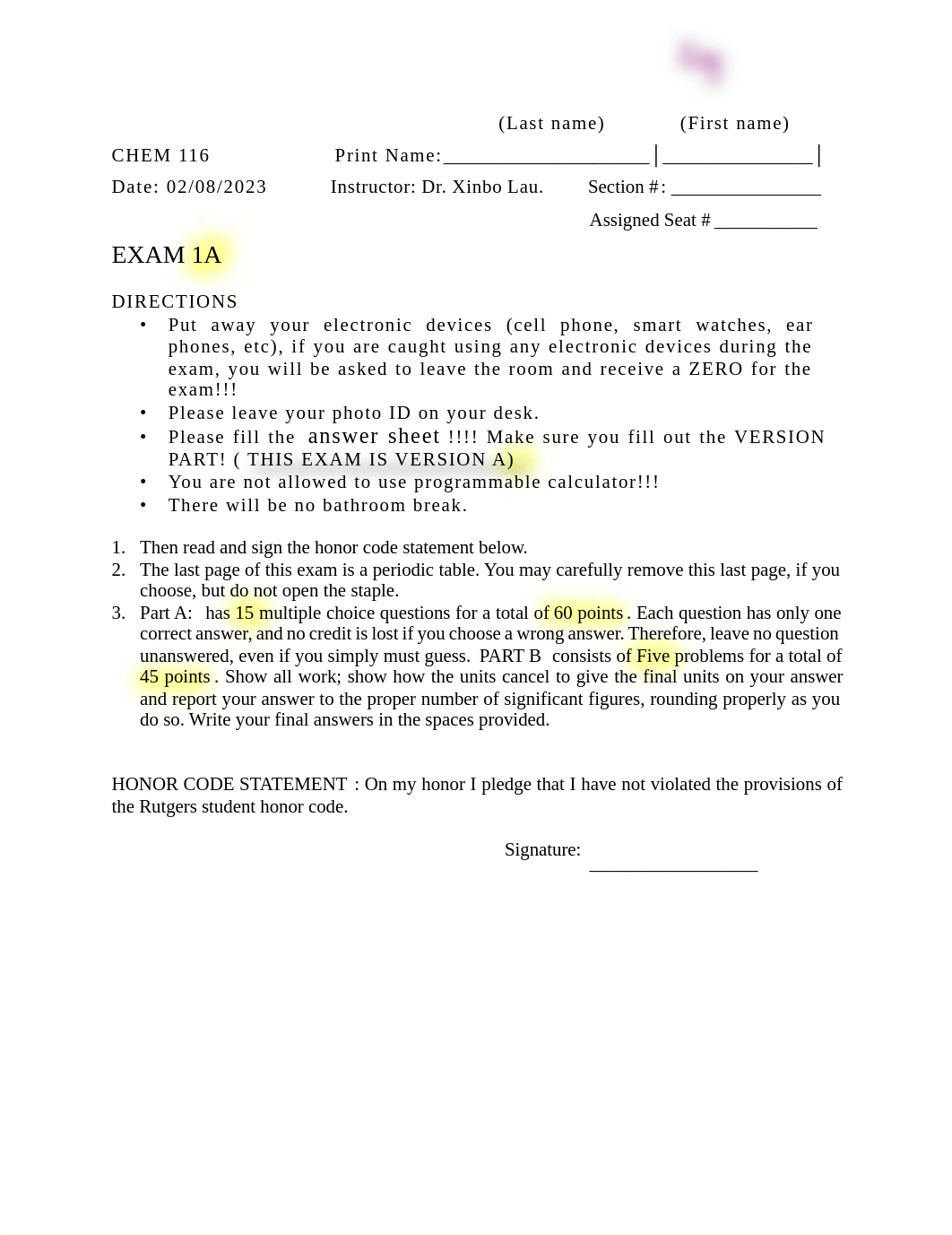 EXAM 1 A Spring 23 with Key with details .pdf_d0ts6t8u66n_page1