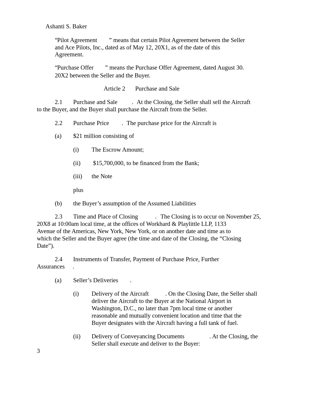 Revised Aircraft Purchase Agreement.docx_d0u269epedx_page3