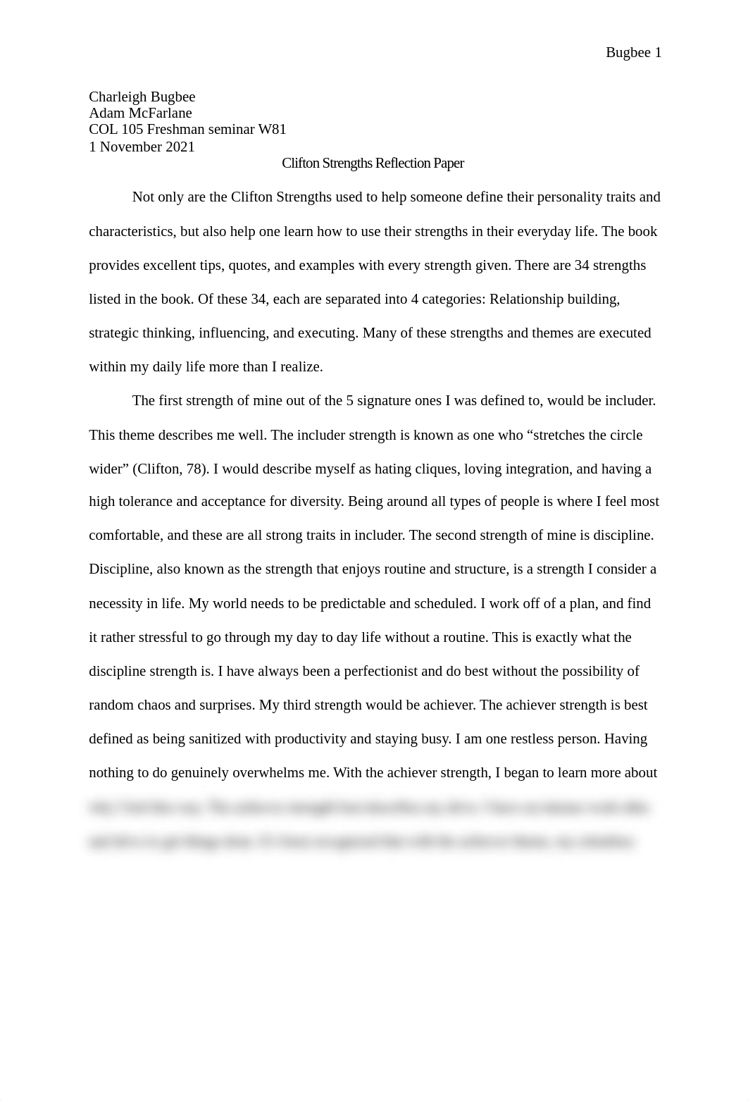 Clifton Strengths Reflection Paper.docx_d0u2os9qqke_page1