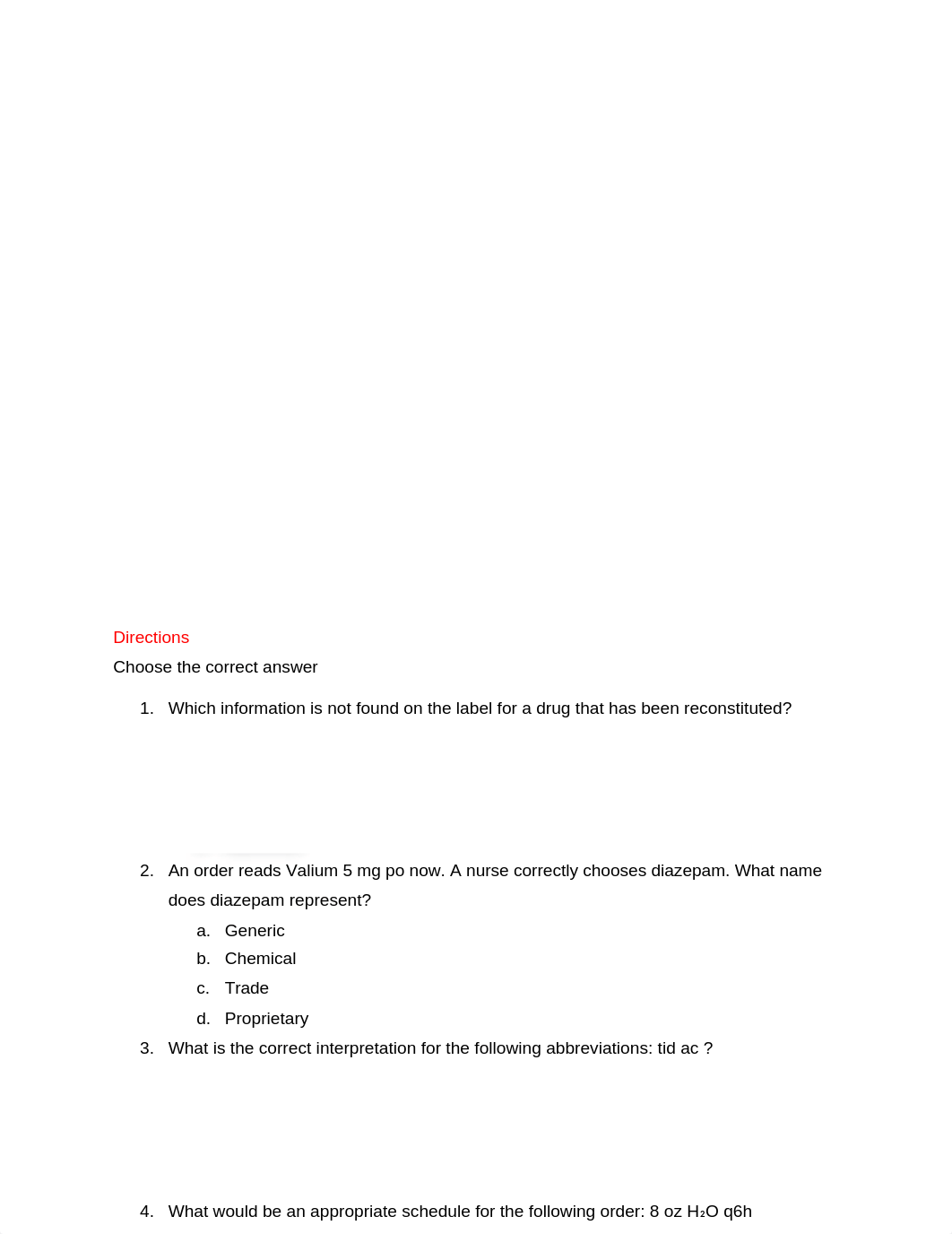 Dosage and Calculations Review Semester 3.docx_d0u5nqoyitg_page2