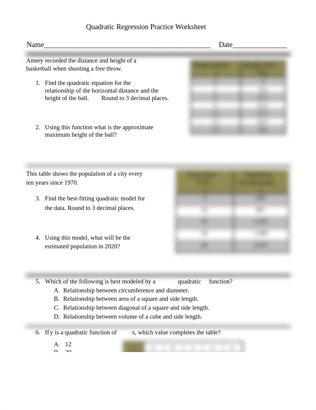 Quadratic Regression Review.pdf_d0u8b4dw6yi_page1