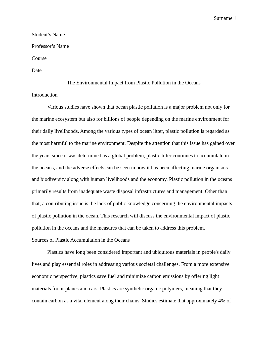 The Environmental Impact from Plastic Pollution in the Oceans.docx_d0ucn0lpoeo_page1