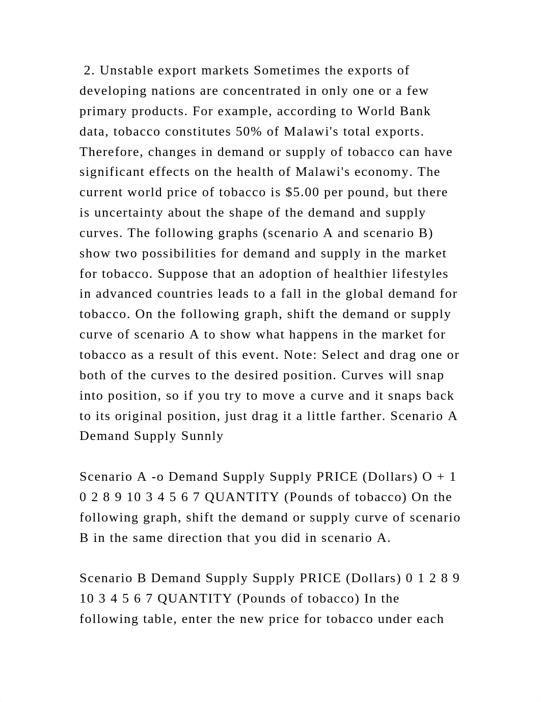 2. Unstable export markets Sometimes the exports of developing nation.docx_d0uhr0xjm4w_page2