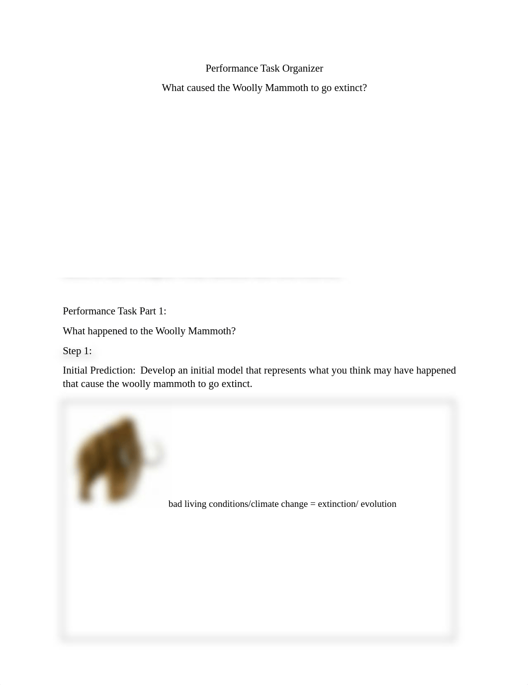Performance_Task_Organizer_Woolly_Mammoth.docx_d0uvac19kp5_page1