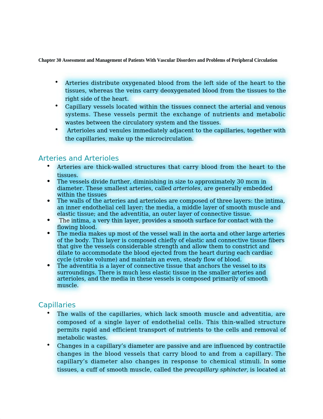 Chapter 30 Assessment and Management of Patients With Vascular Disorders and Problems of Peripheral_d0uxdk3bt34_page1