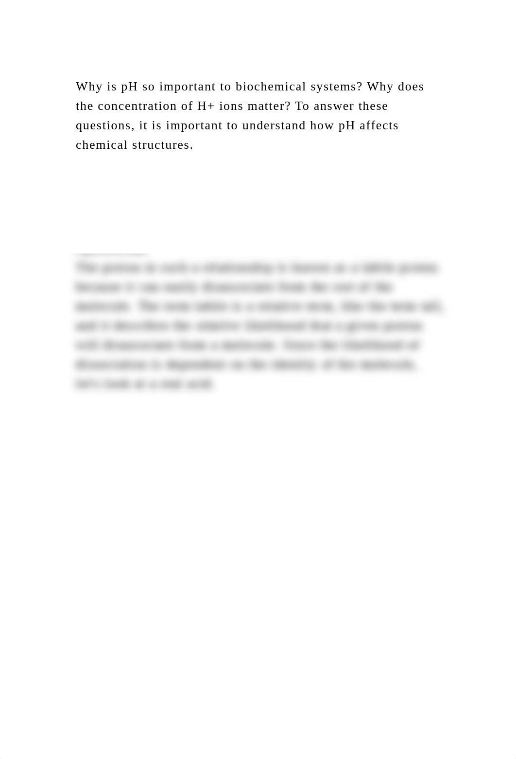 Why is pH so important to biochemical systems Why does the concentr.docx_d0uza08bbr4_page2