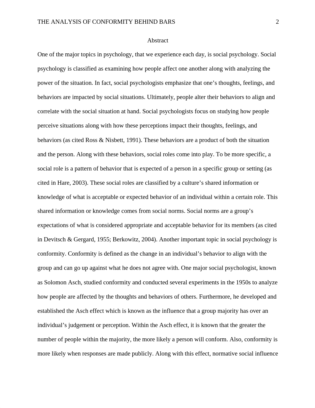 The Analysis of Conformity Behind Bars- Mauricio Chapter 12 DB.docx_d0v2adc3kcm_page2