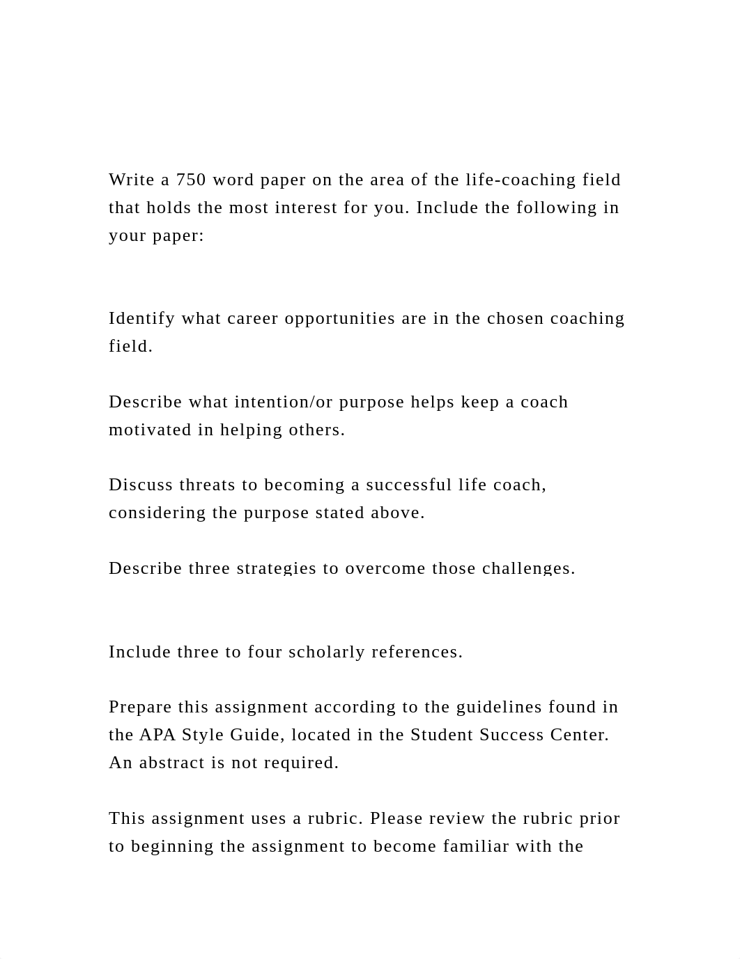 Write a 750 word paper on the area of the life-coaching field th.docx_d0vfangz6j6_page2