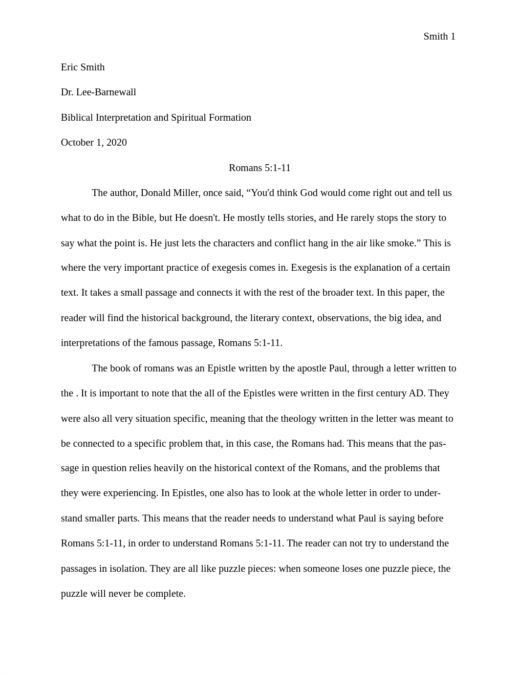 Exegesis Paper: Romans 5:1-11.pdf_d0vg7adzxo5_page1